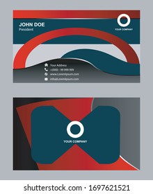 Vector Modern Creative and Clean Business Card Template