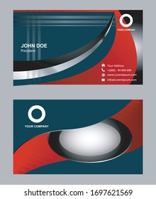 Vector Modern Creative and Clean Business Card Template