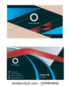 Vector Modern Creative and Clean Business Card Template