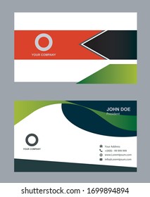 Vector Modern Creative and Clean Business Card Template