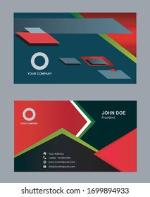 Vector Modern Creative and Clean Business Card Template
