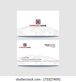 Vector Modern Creative and Clean Business Card Template