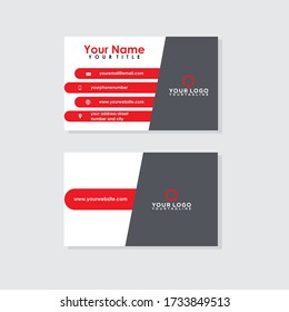 Vector Modern Creative and Clean Business Card Vorlage für Unternehmen.