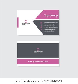 Vector Modern Creative and Clean Business Card Template for business.