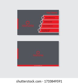 Vector Modern Creative and Clean Business Card Template for business.