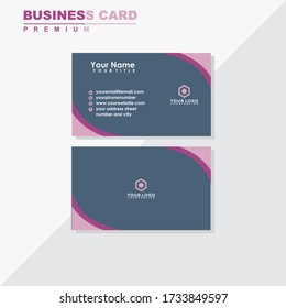 Vector Modern Creative and Clean Business Card Template for business.