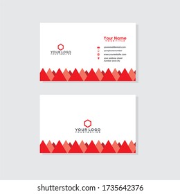 Vector Modern Creative and Clean Business Card Template for business.