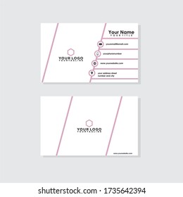 Vector Modern Creative and Clean Business Card Template for business.