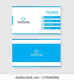 Vector Modern Creative and Clean Business Card Template for business.