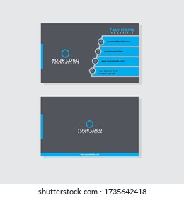 Vector Modern Creative and Clean Business Card Template for business.