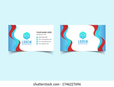 Vector Modern Creative and Clean Business Card Template, professional creative dark business card, luxury style business card purple, purple sky, colors template, abstract creative business card