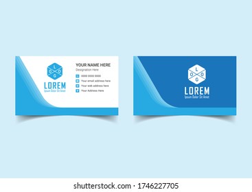 Vector Modern Creative and Clean Business Card Template, professional creative dark business card, luxury style business card purple, purple sky, colors template, abstract creative business card