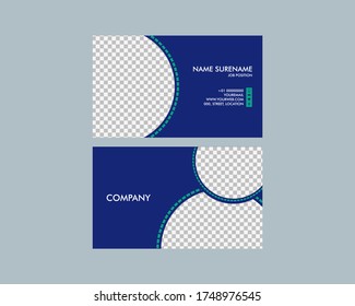 Vector modern creative and clean business card template