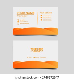 Vector Modern Creative and Clean Business Card Template.Stationery Design.Modern minimalist business card template. Corporate Business Card Design vector simple style. Branding, stationary.vector eps 