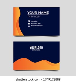 Vector Modern Creative and Clean Business Card Template.Stationery Design.Modern minimalist business card template. Corporate Business Card Design vector simple style. Branding, stationary.vector eps 