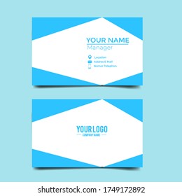 Vector Modern Creative and Clean Business Card Template.Stationery Design.Modern minimalist business card template. Corporate Business Card Design vector simple style. Branding, stationary.vector eps 