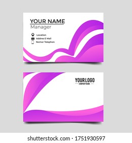 Vector Modern Creative and Clean Business Card Template.Stationery Design.Modern minimalist business card template. Corporate Business Card Design vector simple style. Branding, stationary.vector eps 