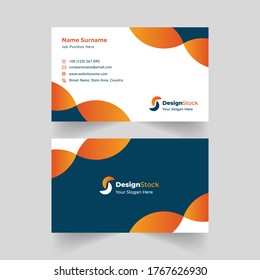 Vector Modern Creative and Clean Business Card Template
