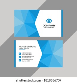 Vector Modern Creative and Clean Business Card Template design