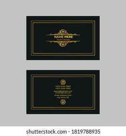 Vector Modern Creative and Clean Business Card Template For Personal and Commercial