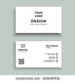Vector modern creative and clean business card template.