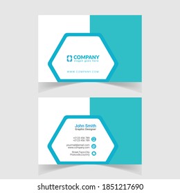 Vector Modern Creative and Clean Business Card Template