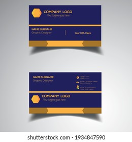 Vector Modern Creative and Clean Business Card Template