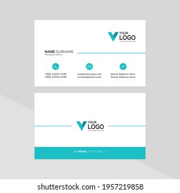 Vector Modern Creative and Clean Business Card Template