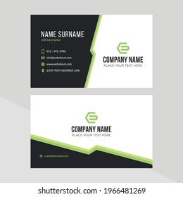 Vector Modern Creative and Clean Business Card Template