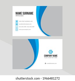 Vector Modern Creative and Clean Business Card Template