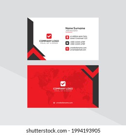 Vector Modern Creative and Clean Business Card Template