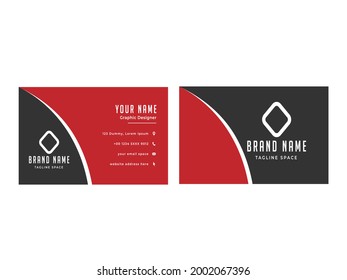 Vector Modern Creative and Clean Business Card Template