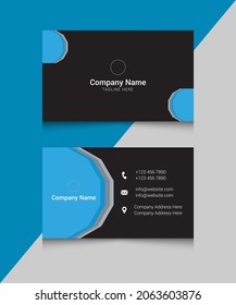 Vector Modern Creative and Clean Business Card Template Design
