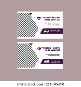Plantilla de tarjeta profesional moderna, creativa y limpia