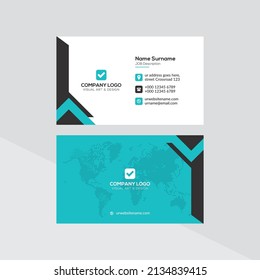 Vector Modern Creative and Clean Business Card Template