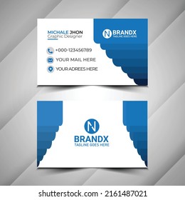 Vector Modern Creative and Clean Business Card Template