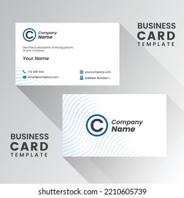 Vector Modern Creative and Clean Business Card Template