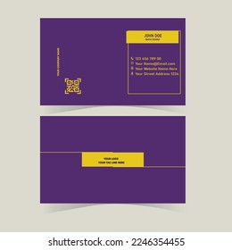 Vector Modern Creative and Clean Business Card Template