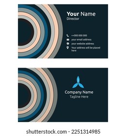Vector Modern Creative and Clean Business Card Template