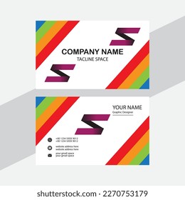 Vector Modern Creative and Clean Business Card Template