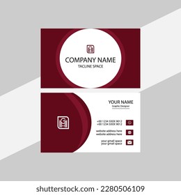 Vector Modern Creative and Clean Business Card Template