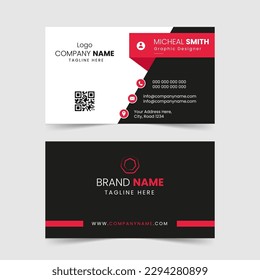 Vector Modern Creative and Clean Business Card Template