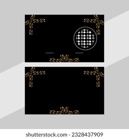 Vector Modern Creative and Clean Business Card Template.