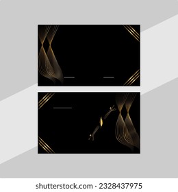 Vector Modern Creative and Clean Business Card Template.