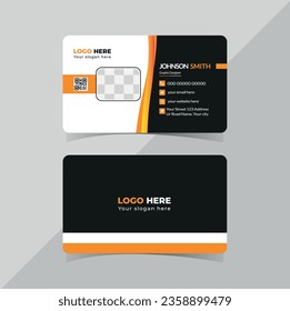 Vector modern creative and clean business card template. 