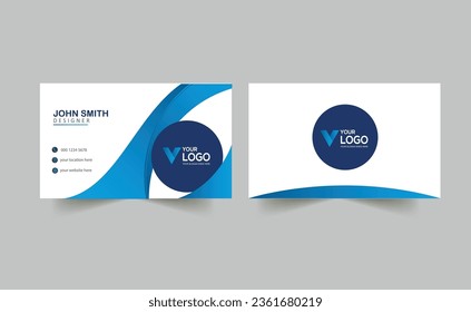 Vector Modern Creative and Clean Business Card Template