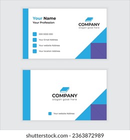 Vector Modern Creative and Clean Business Card Template