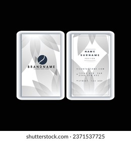 Vector Modern Creative and Clean Business Card Template
