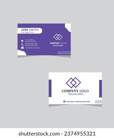 Vector Modern Creative and Clean Business Card Template