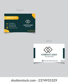 Vector Modern Creative and Clean Business Card Template